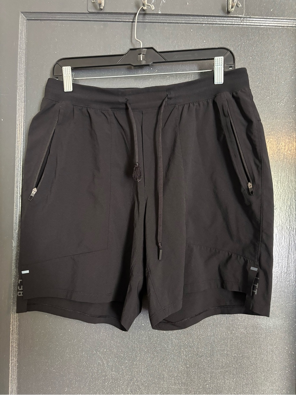 lululemon athletica Men's Black Athletic Drawstring Shorts